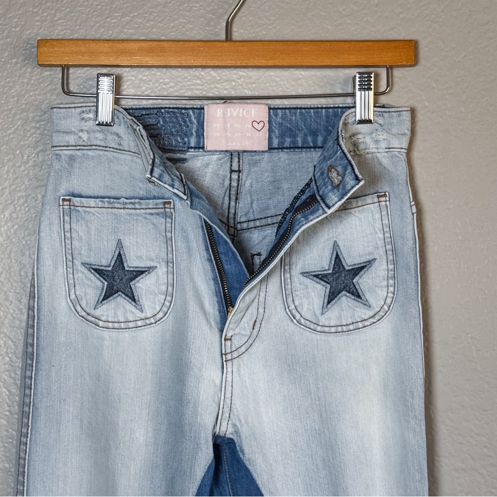 Revise Venus Heaven Star Flare Jeans Festival Western Bell Bottom 27 - Picture 9 of 9